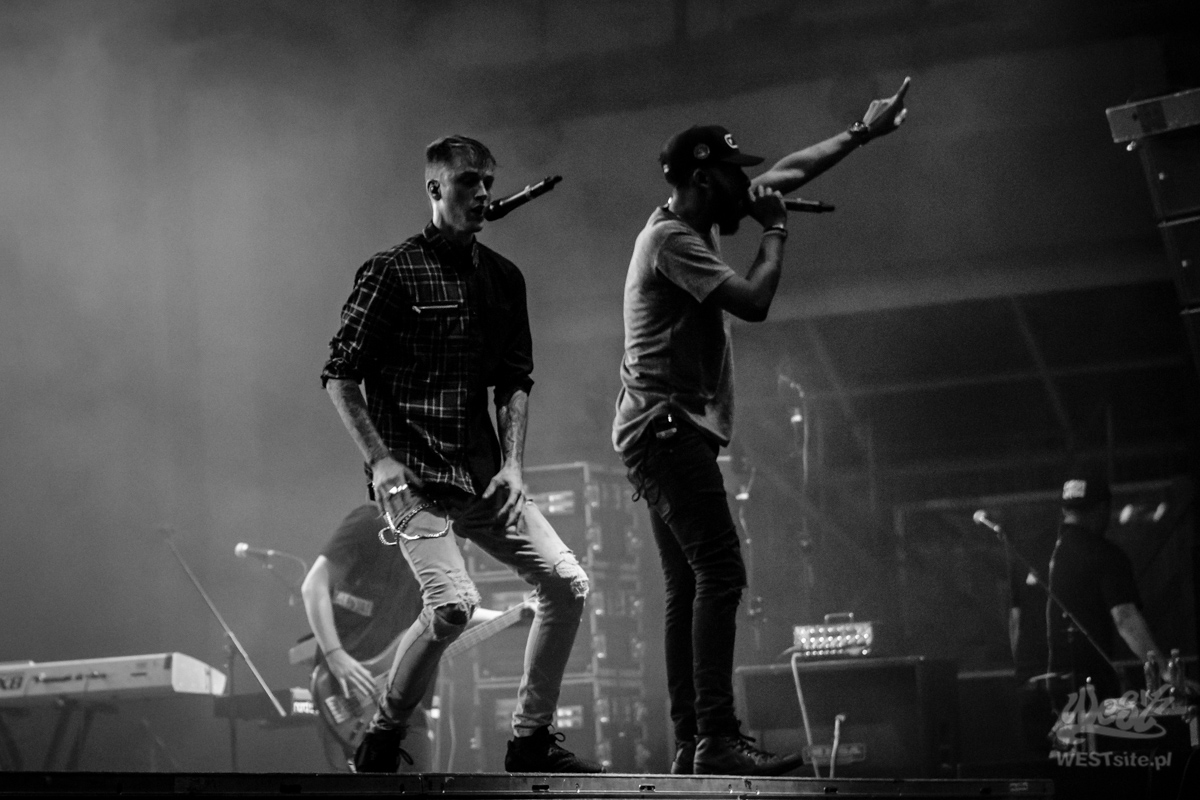 #36 Machine Gun Kelly x Live Band, Machine Gun Kelly ROAD TRIPPIN TOUR @ Warszawa, 2015
