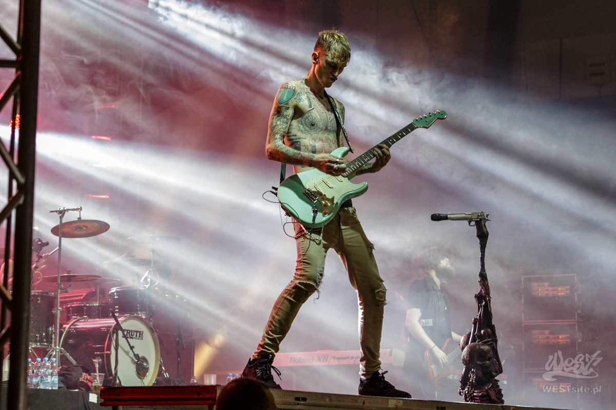 #100 Machine Gun Kelly x Live Band, Machine Gun Kelly ROAD TRIPPIN TOUR @ Warszawa, 2015