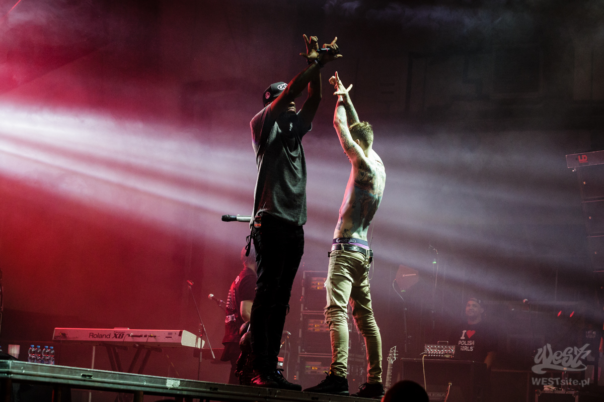 #107 Machine Gun Kelly x Live Band, Machine Gun Kelly ROAD TRIPPIN TOUR @ Warszawa, 2015