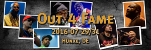 Rick Ross, Method Man x Redman, De La Soul, Kool Savas, Sido, Slick Rick, Royce 5’9″, Kollegah, Coup, SSIO, Fard, ONYX, The Beatnuts. Masta Ace x Power Malu, Olexesh, Megaloh, Kaaris, A$AP Twelvyy, Jeru the Damaja | Out4Fame Festival | 2016-07-31 | Hünxe, Germany | Presented by Out4Fame