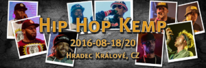Hip Hop Kemp | Anderson .Paak x The Free Nationals, Looptroop Rockers, Tede, Machine Gun Kelly, Asher Roth, Masta Ace x Power Malu, Kękę x Paluch, Redman x EPMD, Pete Rock x CL Smooth, Smif-N-Wessun, Rock, Top Dog, Jigmastas, Artifacts, Chelsea Reject, Dag Savage x Choosey | 2016-08-20 | Hradec Kralove, Czech Republic | Presented by Hip Hop Kemp